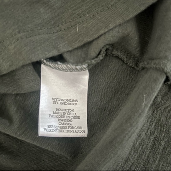 Z Supply Vneck T-shirt Dress - Picture 5 of 9